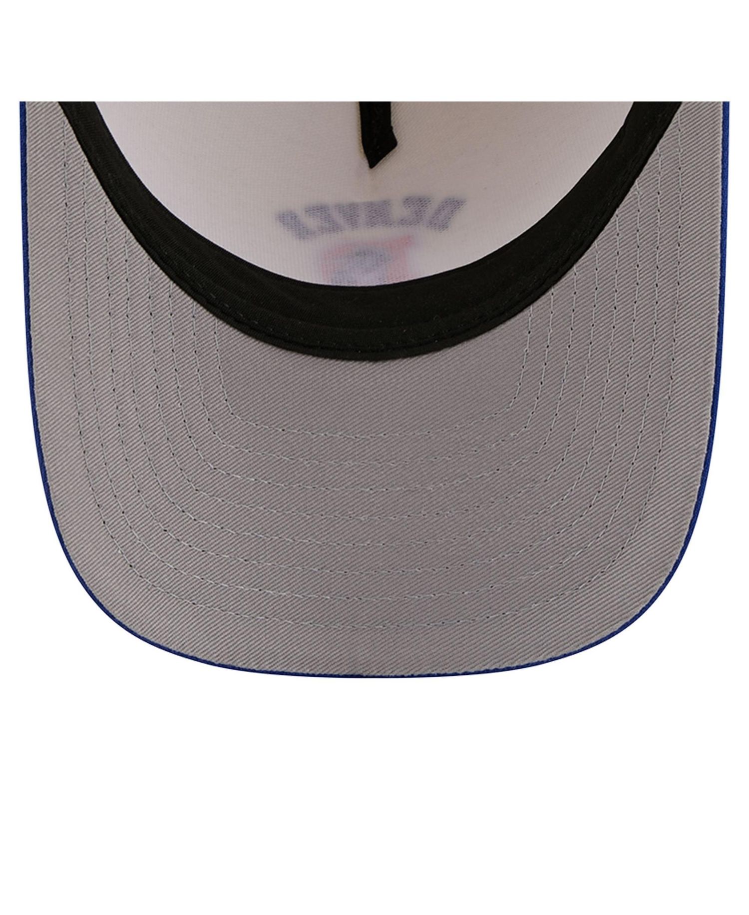 Men's Cream/Royal Denver Broncos Throwback Arch 9FORTY A-Frame M-Crown Adjustable Hat