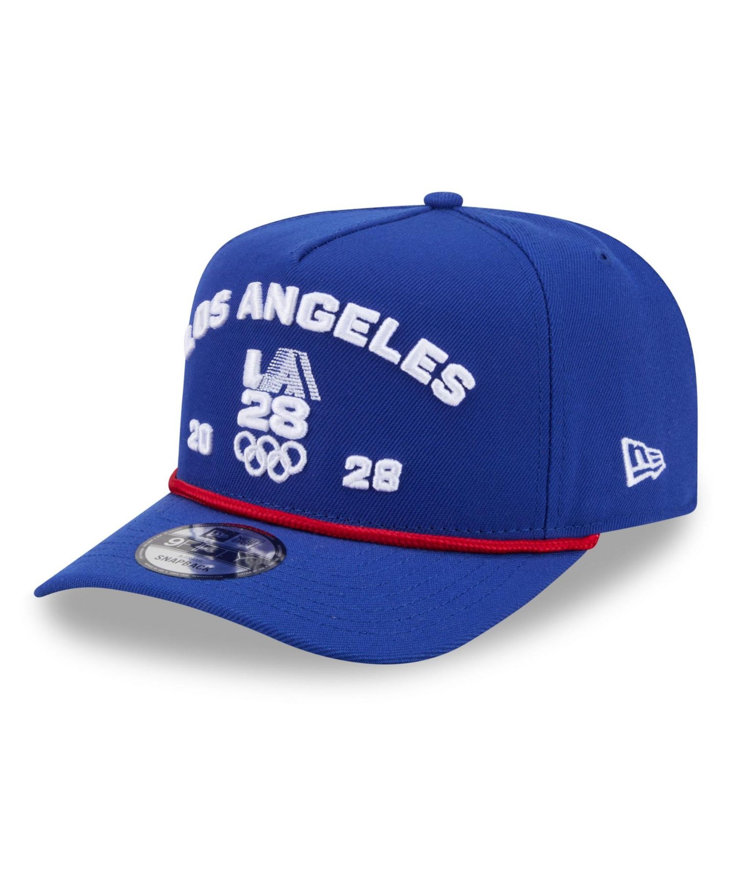 Men's Royal LA28 Rope A-Frame 9FIFTY Snapback Hat