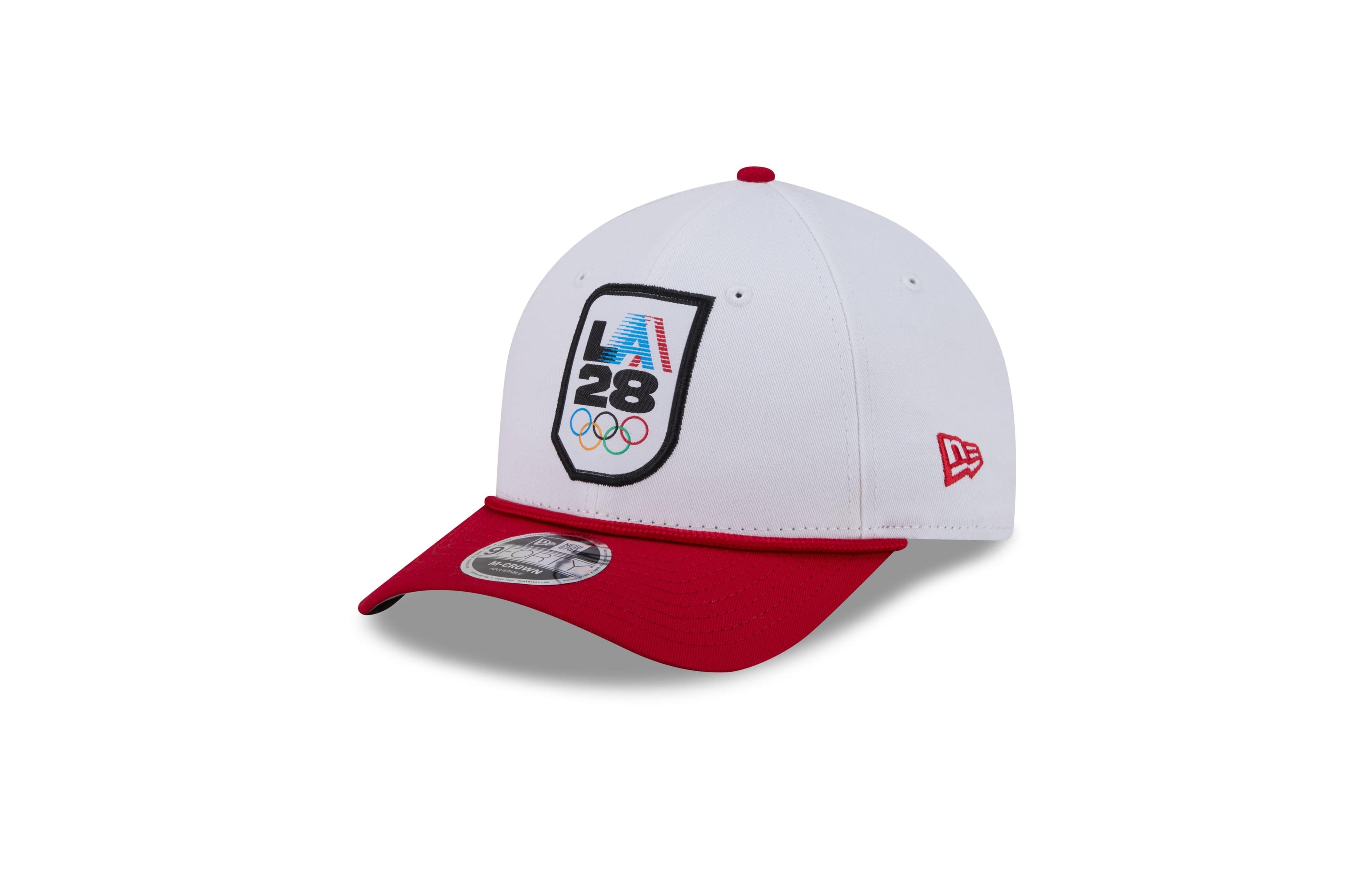 New Era Adjustable LA28 9FORTY M-Crown Braided Rope Baseball Cap