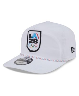 Men's  White LA28 Rope 19TWENTY Adjustable Hat