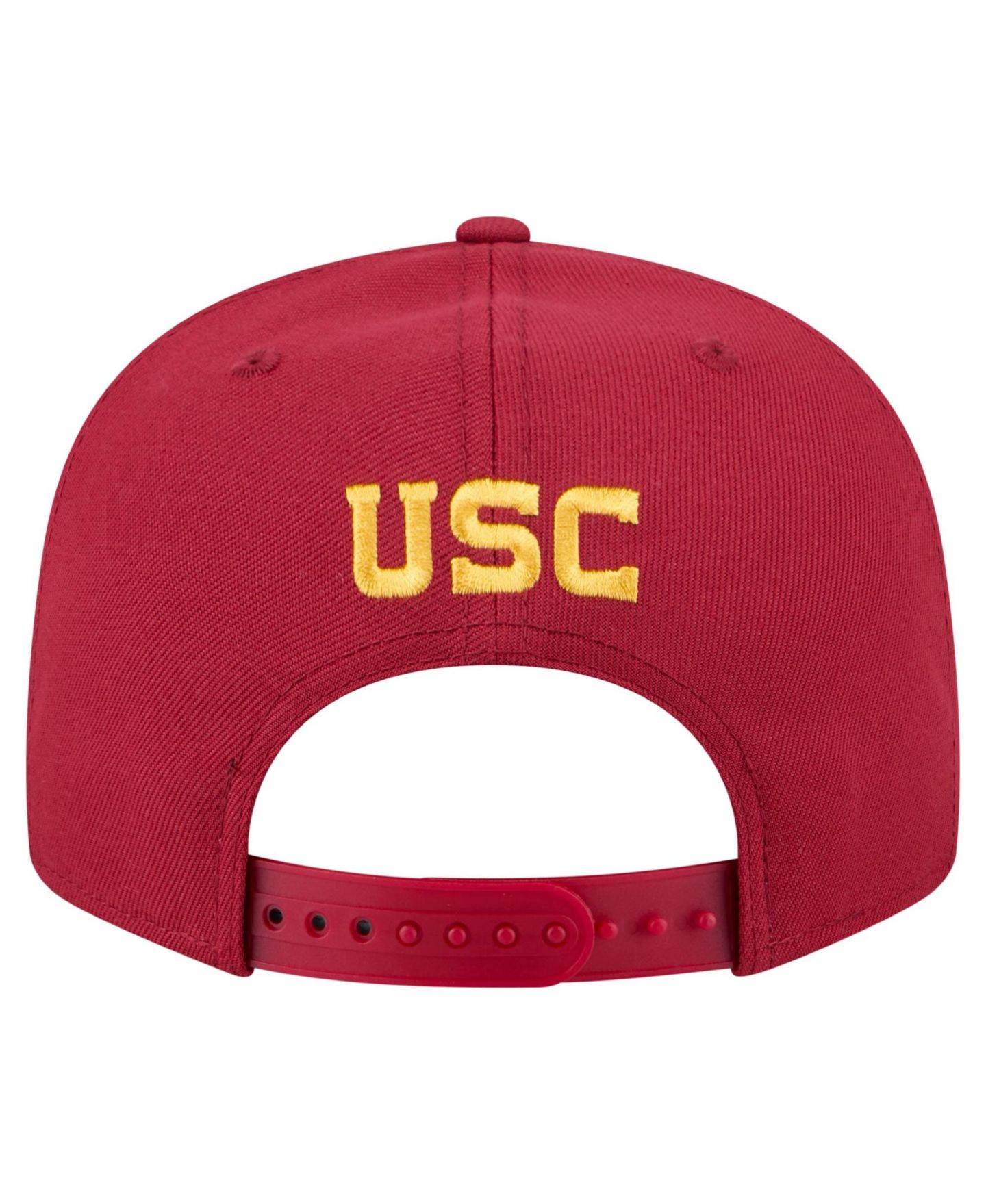 Мужская кепка New Era Cardinal USC Trojans Go Team 9FIFTY Snapback Hat — фото 4