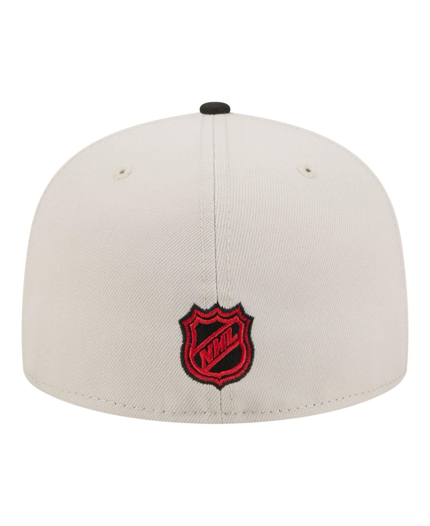 Men's Tan/Black Chicago Blackhawks Localized City Icon 59FIFTY Fitted Hat