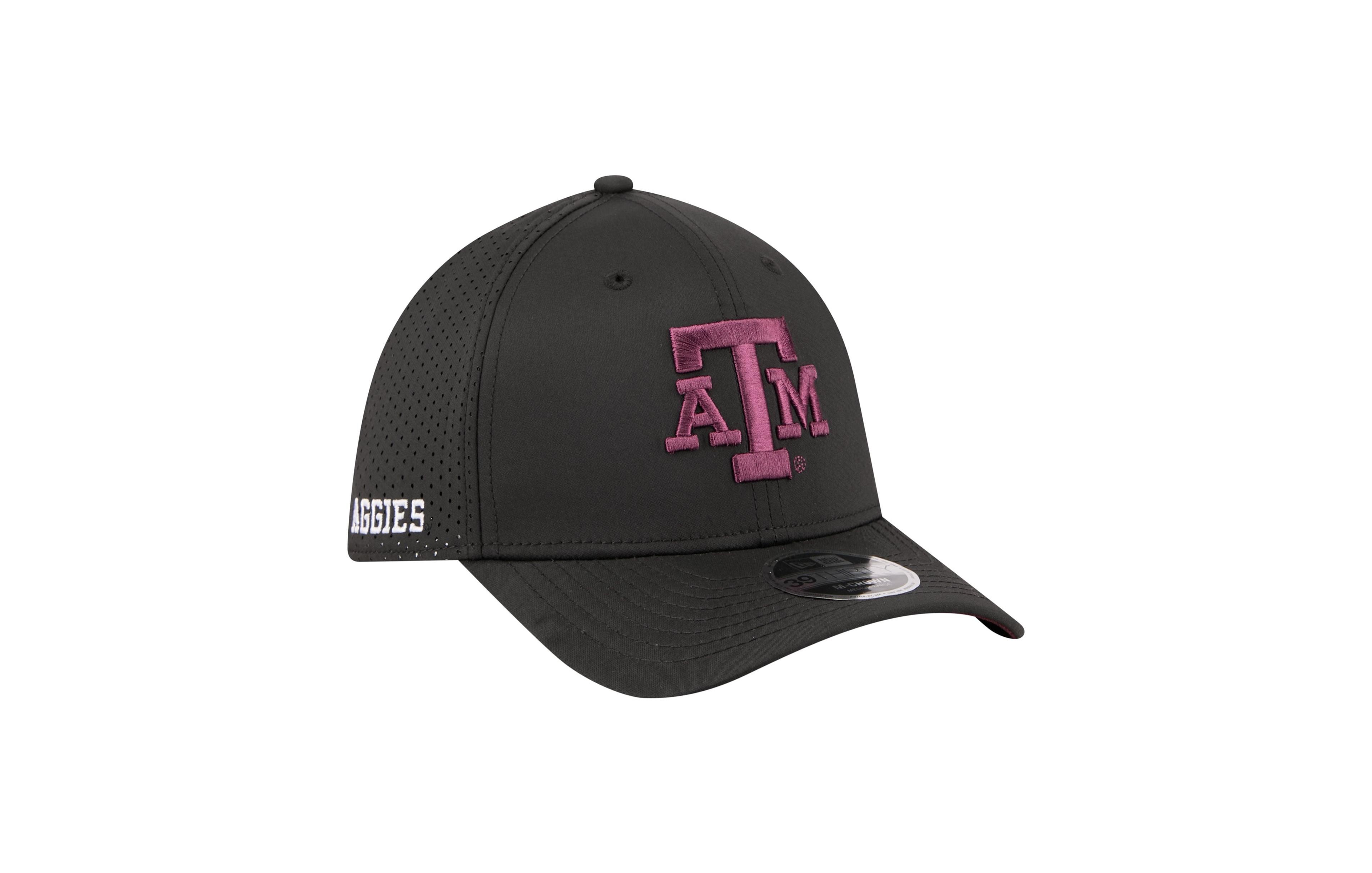 New Era Texas A&M Aggies 39Thirty M-Crown Stretch-Fit Baseball Cap