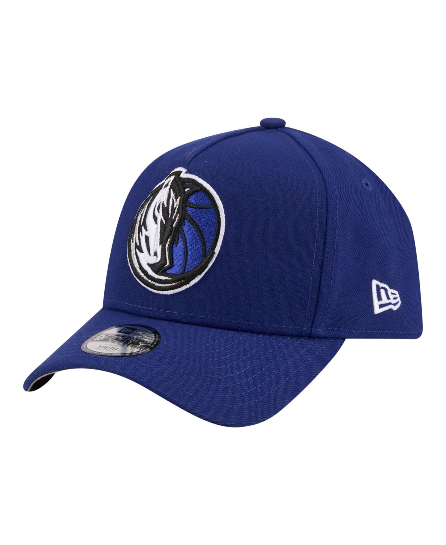 Big Boys and Girls Navy Dallas Mavericks 9FORTY A-Frame Adjustable Hat