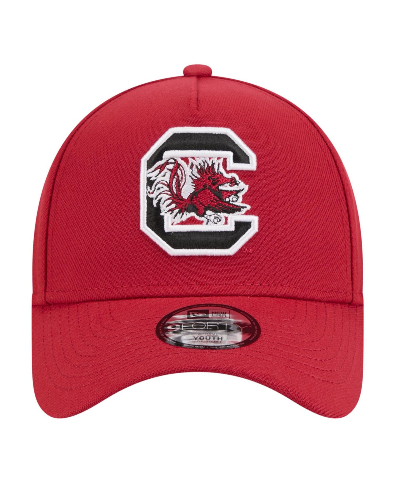 Big Boys and Girls Garnet South Carolina Gamecocks 9FORTY A-Frame Adjustable Hat