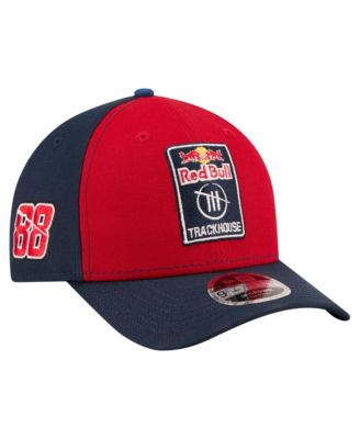 Men's  Red/Navy Connor Zilisch Trackhouse Driver Number Side Patch 9FORTY M-Crown Adjustable Hat