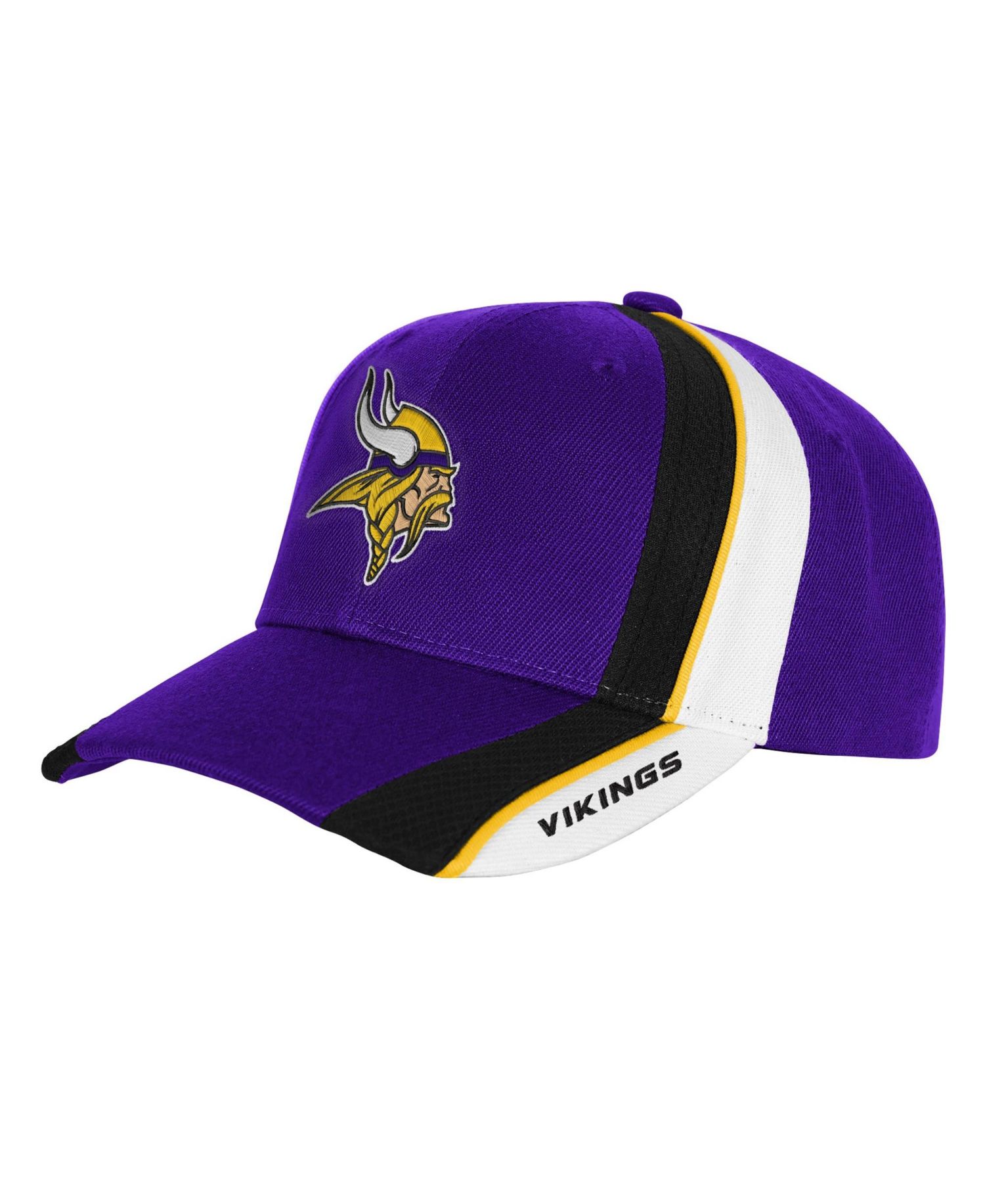 Big Boys and Girls Purple Minnesota Vikings Club Downforce Pro Crown Adjustable Hat
