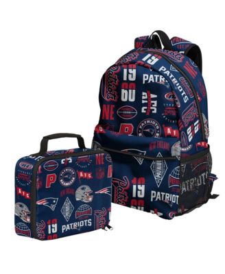 New England Patriots Laptop-Sleeve Backpack and Lunchbox Set, 2-Piece Set