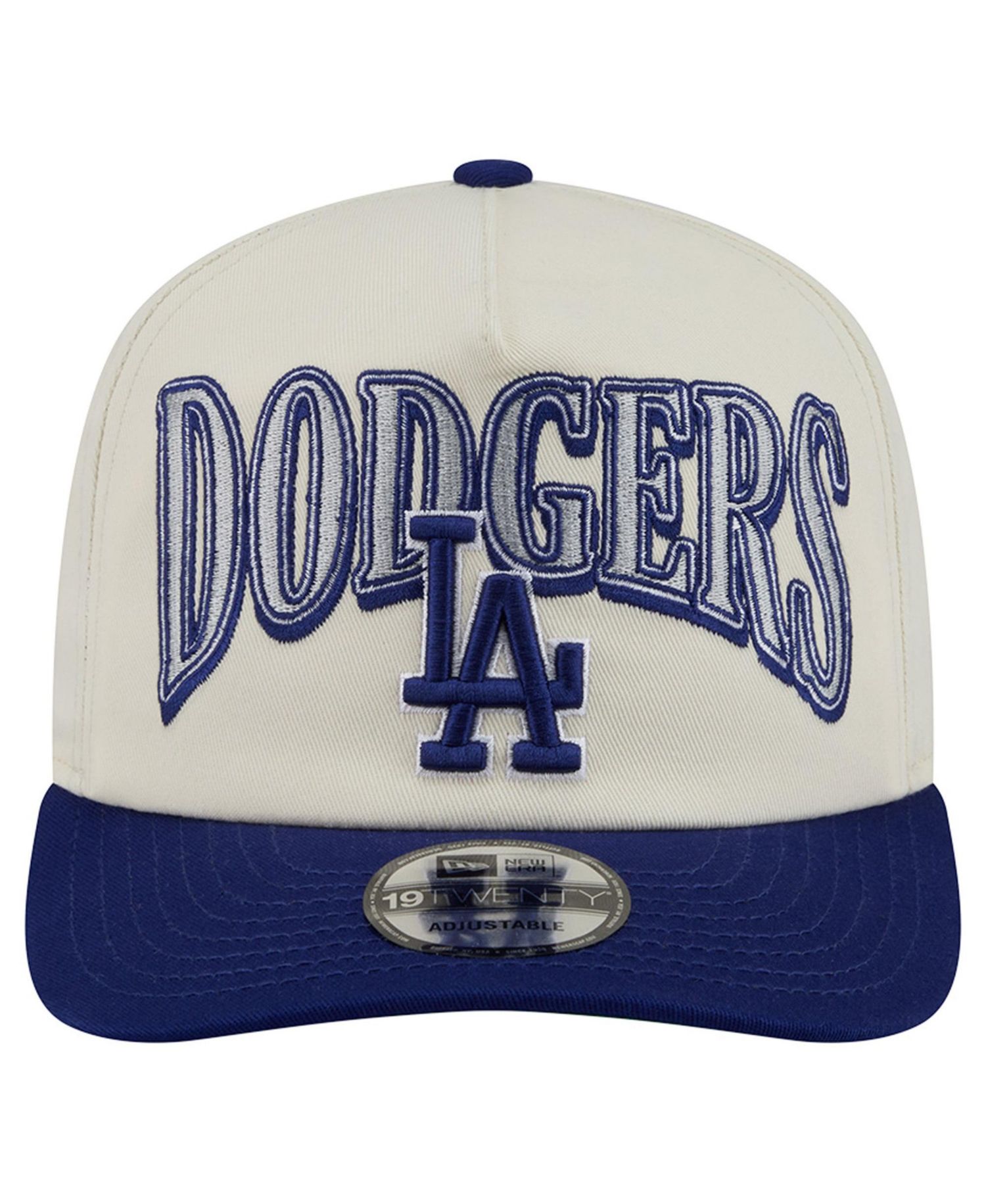 Men's Cream/Royal Los Angeles Dodgers Vintage 19TWENTY Adjustable Hat