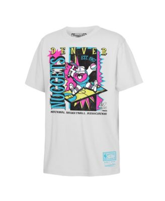 Boys' and Girls' Denver Nuggets Neon Court Shock Distressed T-Shirt