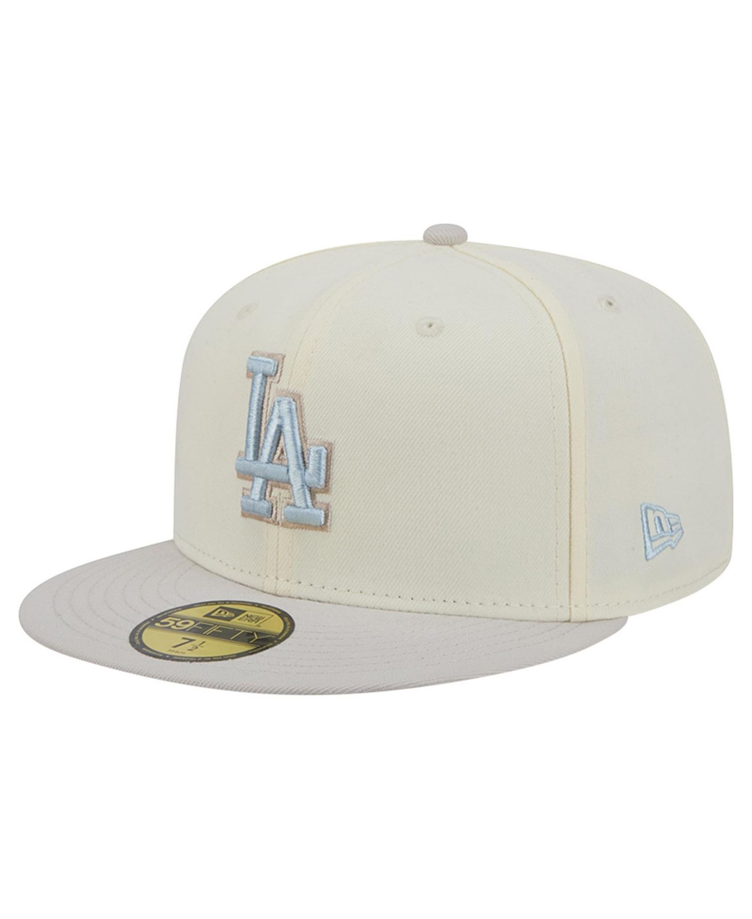 Men's Natural Los Angeles Dodgers Crisp Equinox World Series 59FIFTY Fitted Hat