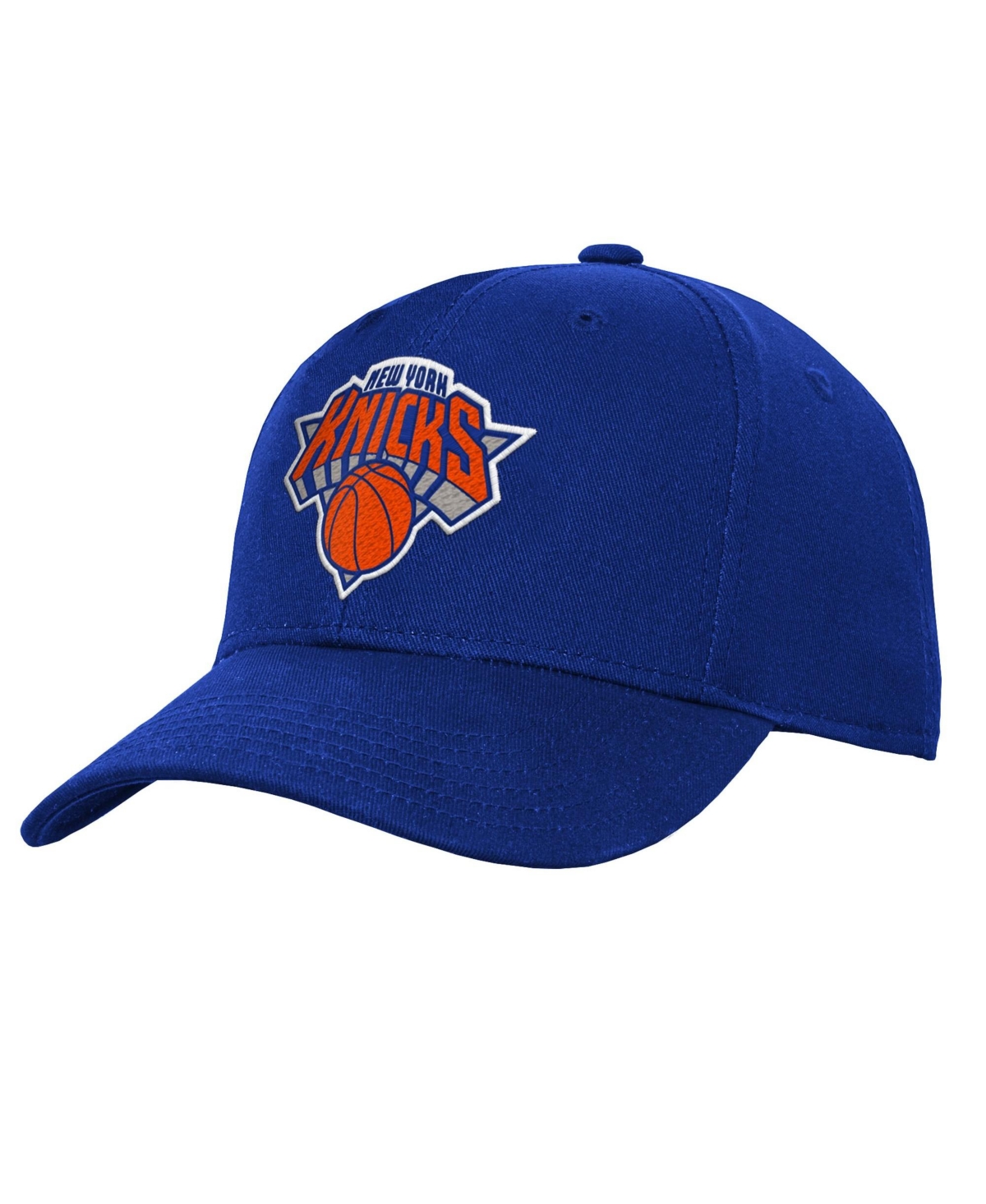 Outerstuff Kids' New York Knicks Low-crown Adjustable Baseball Cap In Blue