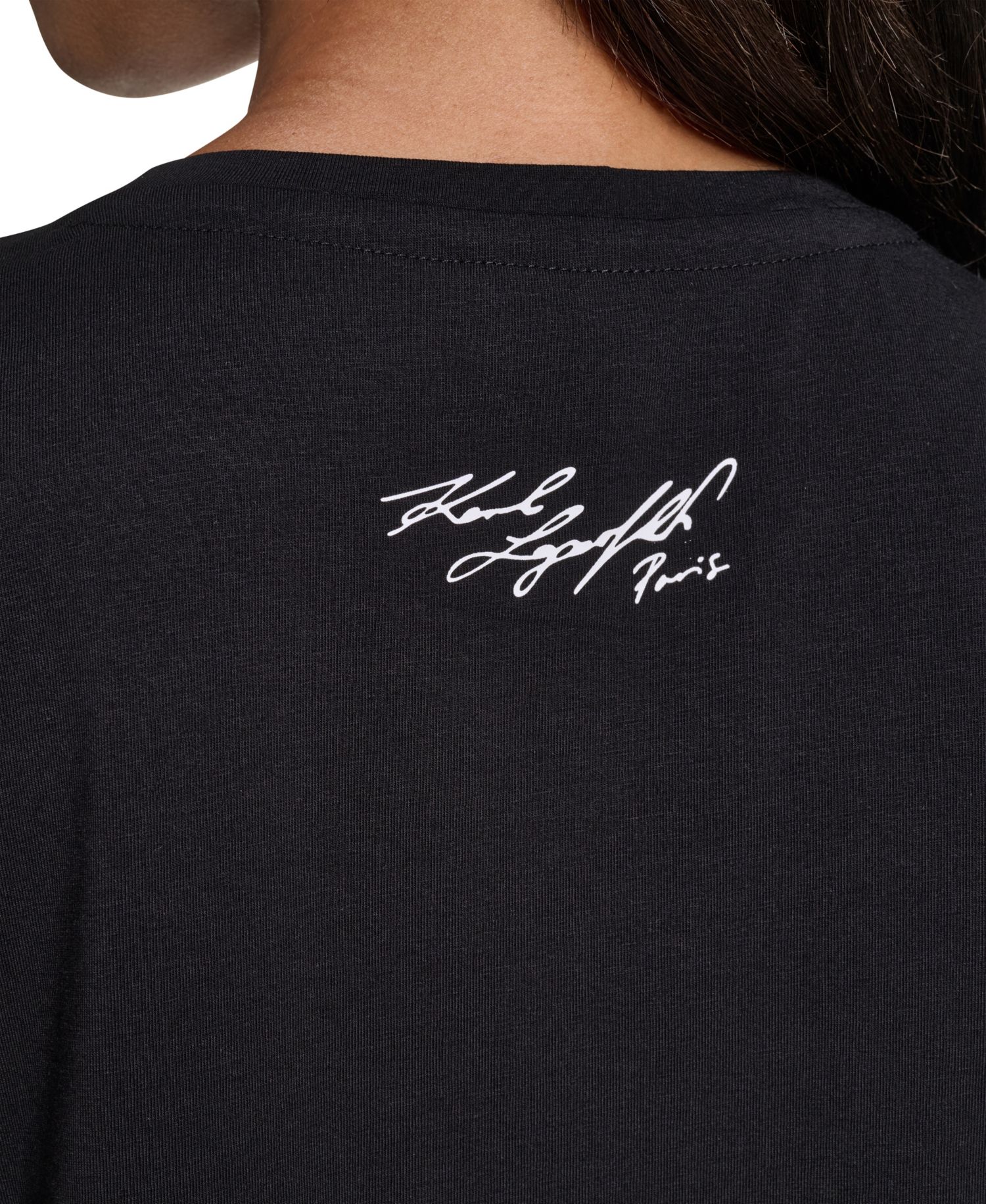 Women's In Paris Scene Logo Graphic Crewneck T-Shirt