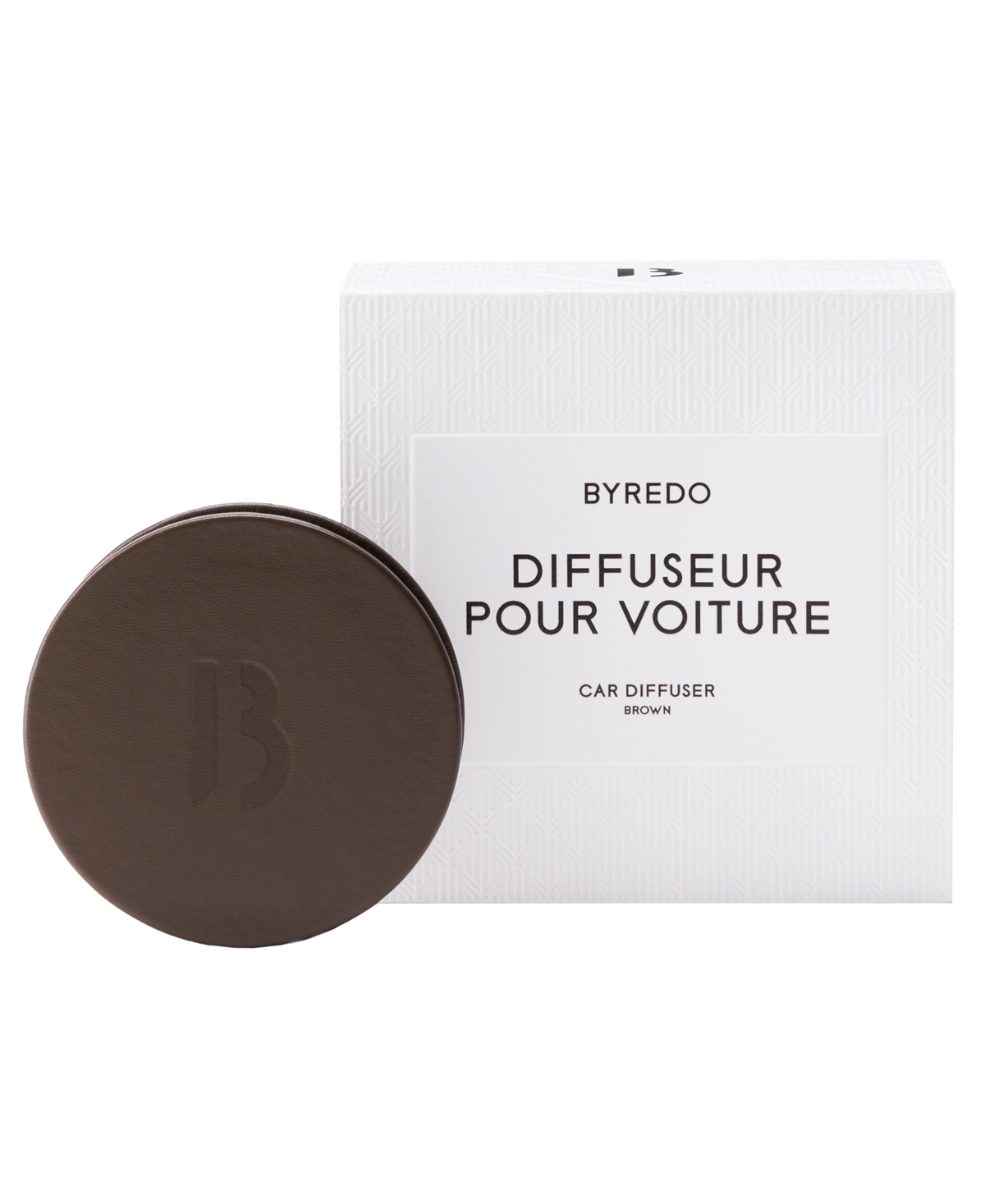 Byredo Car Diffuser Brown Leather Case