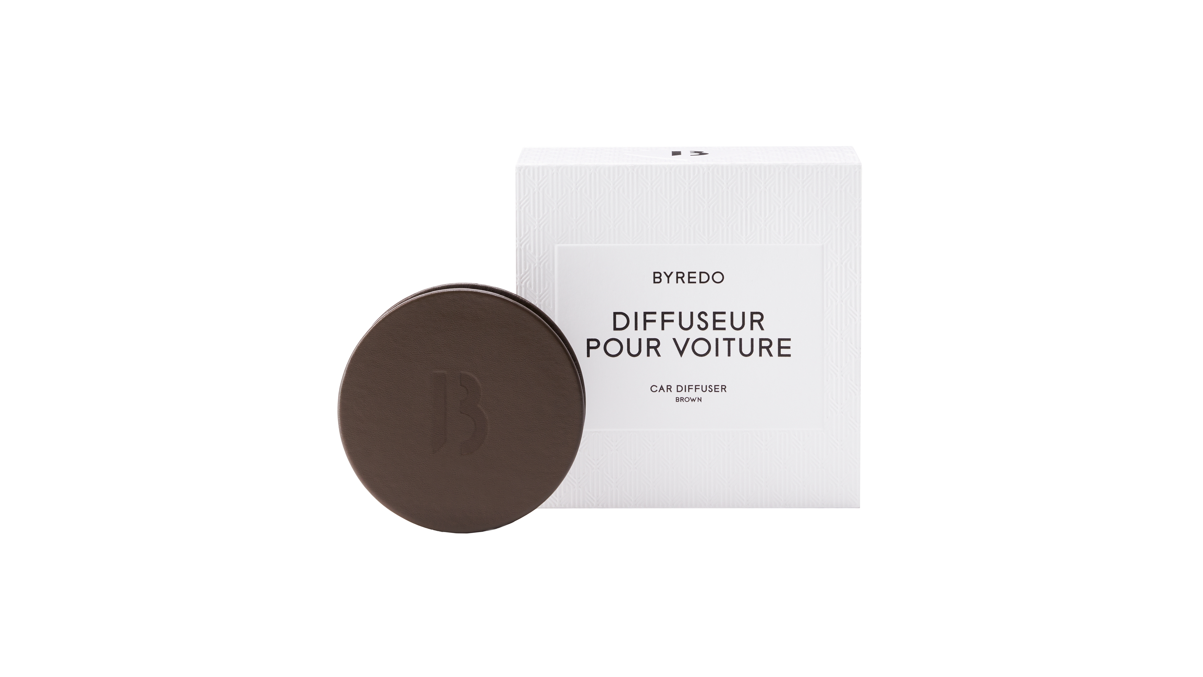 Byredo Car Diffuser Brown Leather Case
