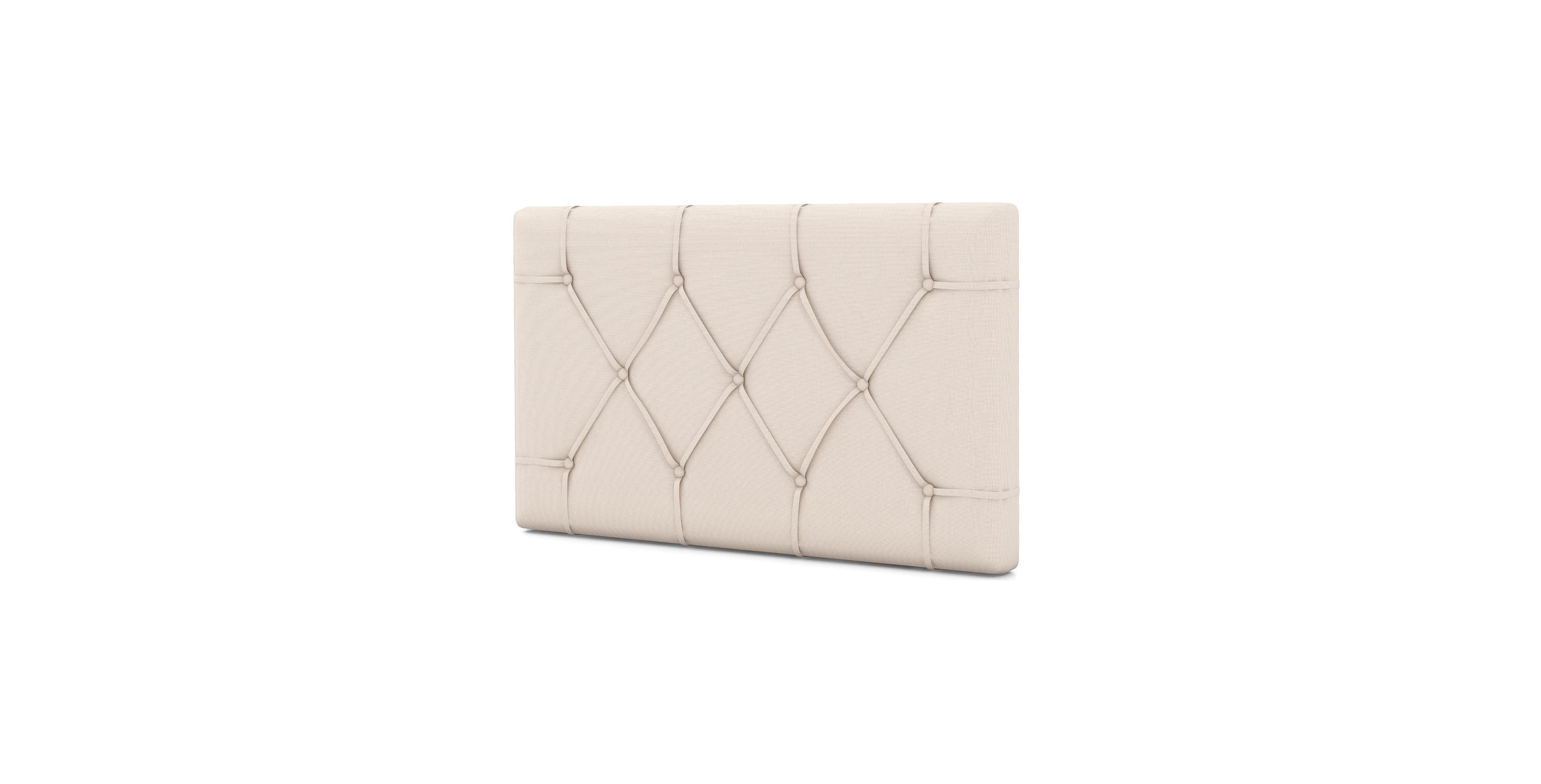 Mecale Upholstered Headboard for Twin Size Bed with Fabric Upholstery