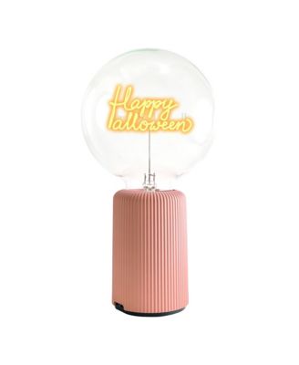 Bulb Happy Halloween Amber With Base Table Lamp Portable Pop Nomad
