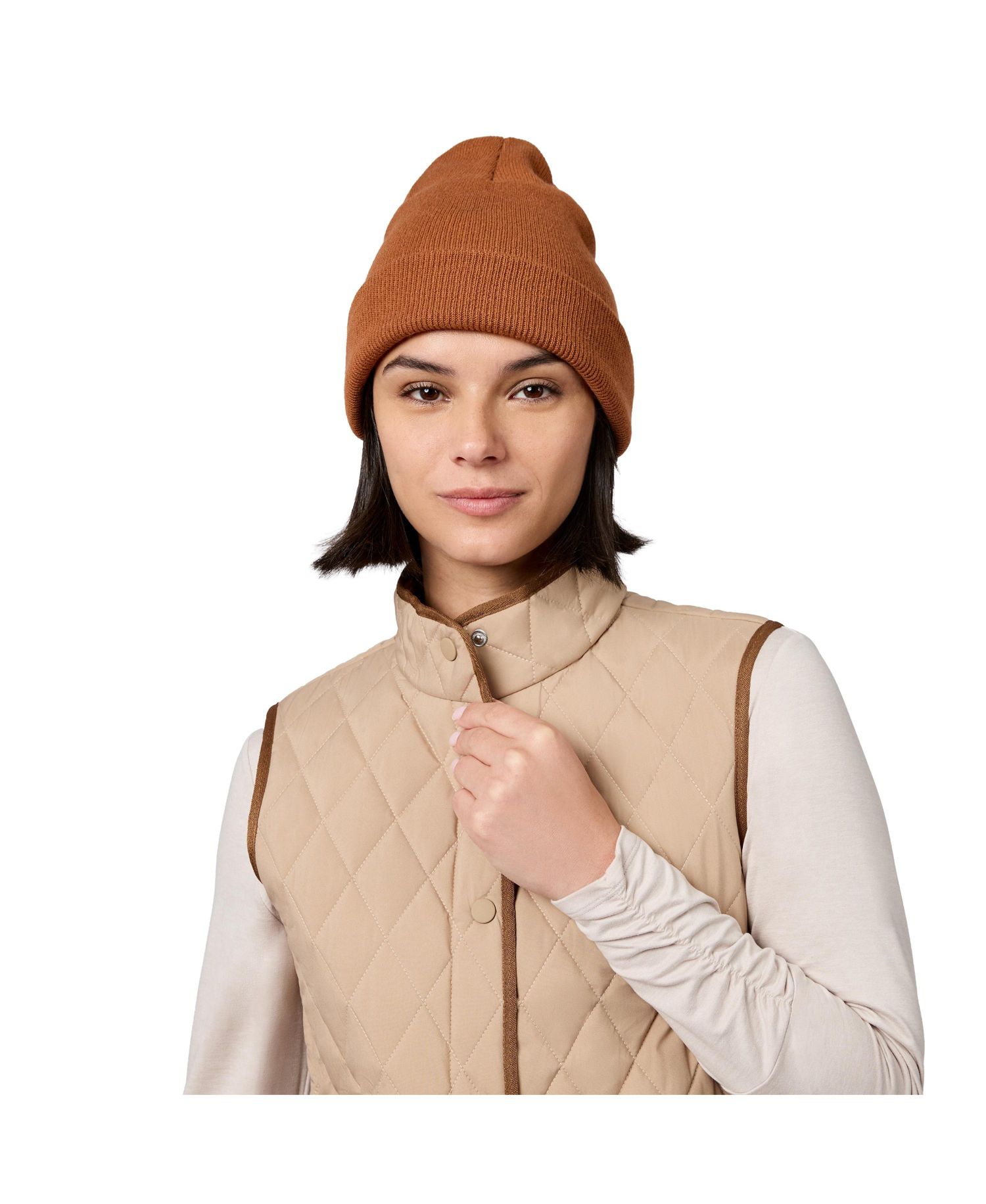 Women's Cirrus Diamond Quilted Button Down Vest