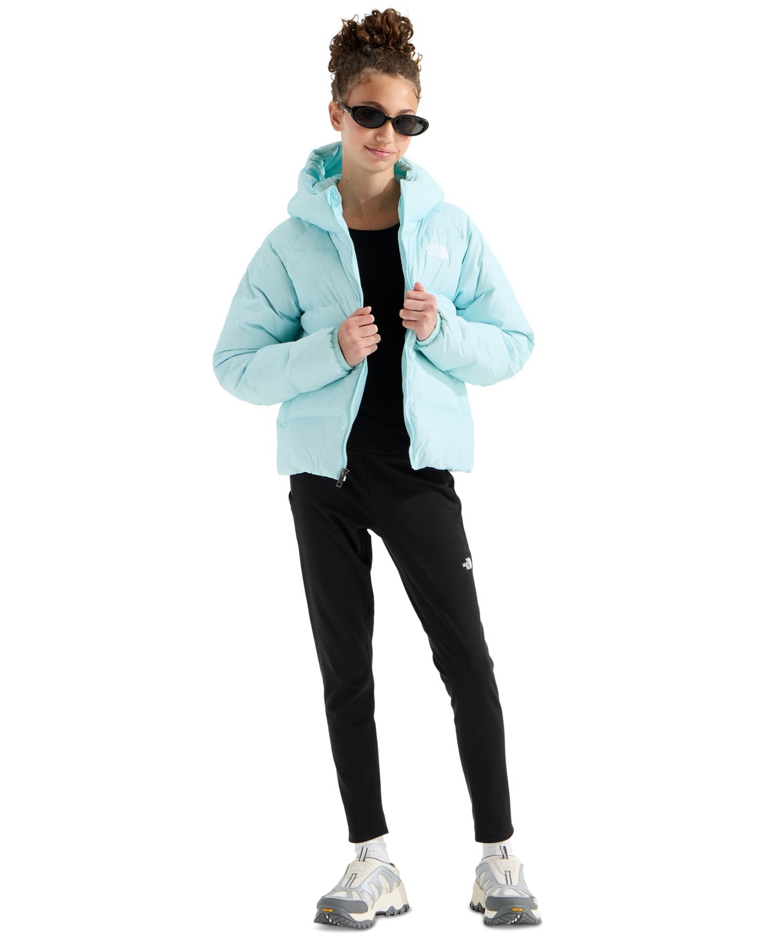 Girls' 4-16 Hydrenalite™ Down Hooded Jacket