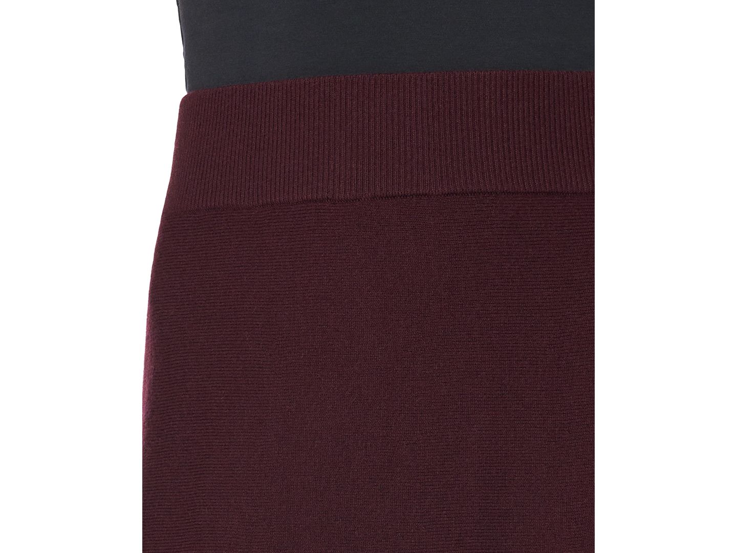Женская юбка Vince Camuto High-Waisted A-Line Midi Wide, цвет: Винный — фото 5