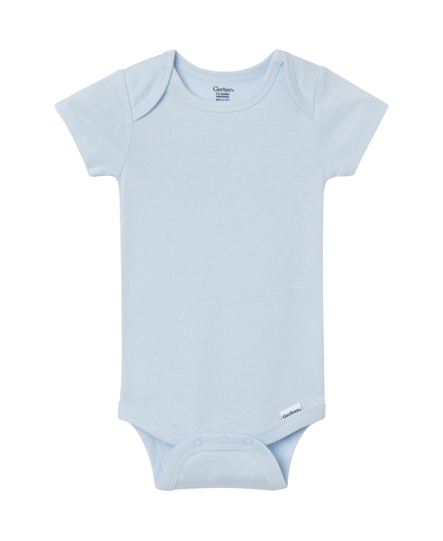 Baby ( NEW BORN TO 18 M )8-Pack Short Sleeve Bodysuits, Rainbow