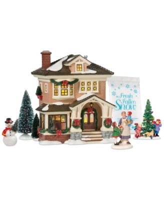 Department 56 - Snow village Christmas at Grandma's Gift Starter Set