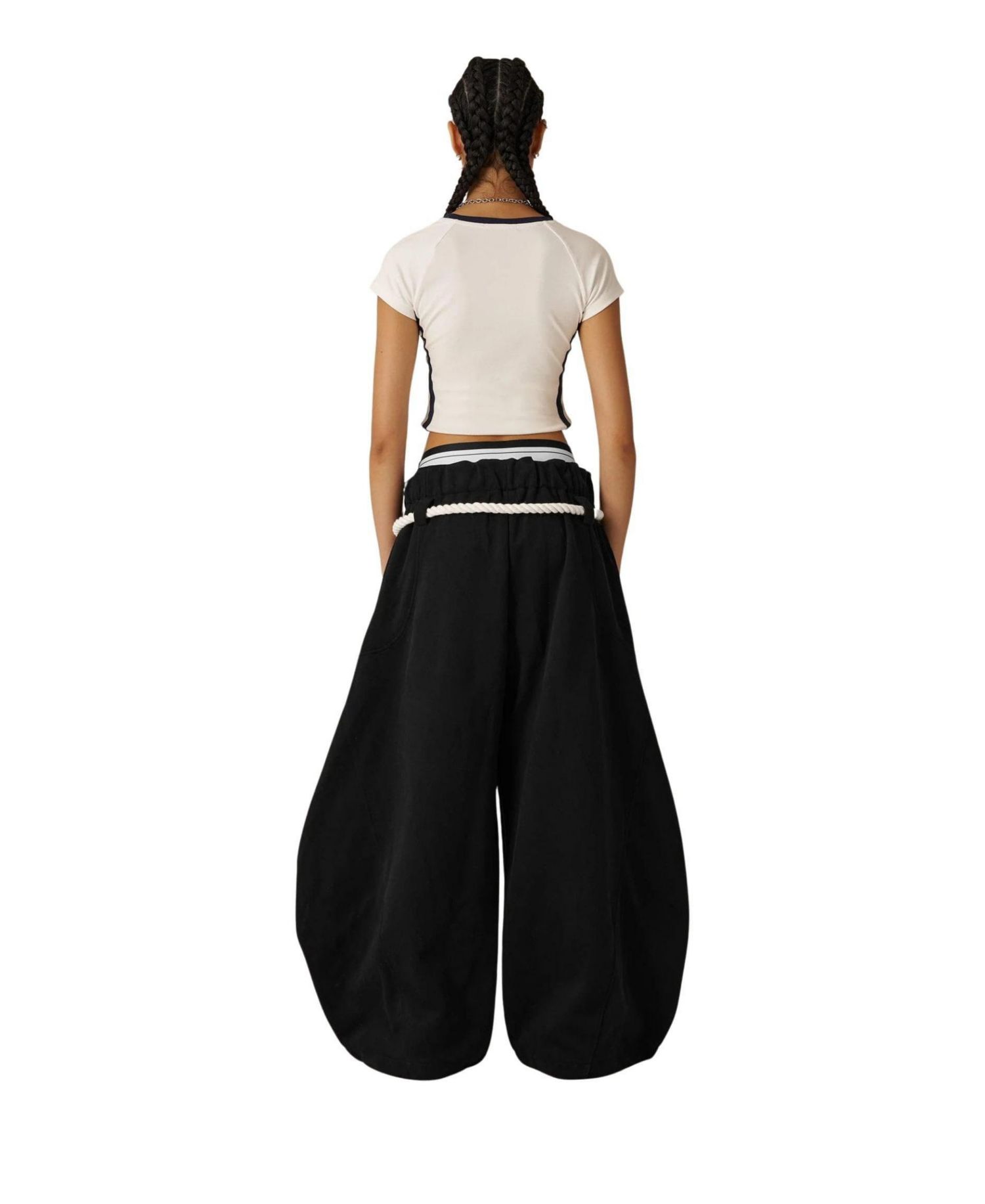 Women's Baggy Wide-Leg Sweatpants