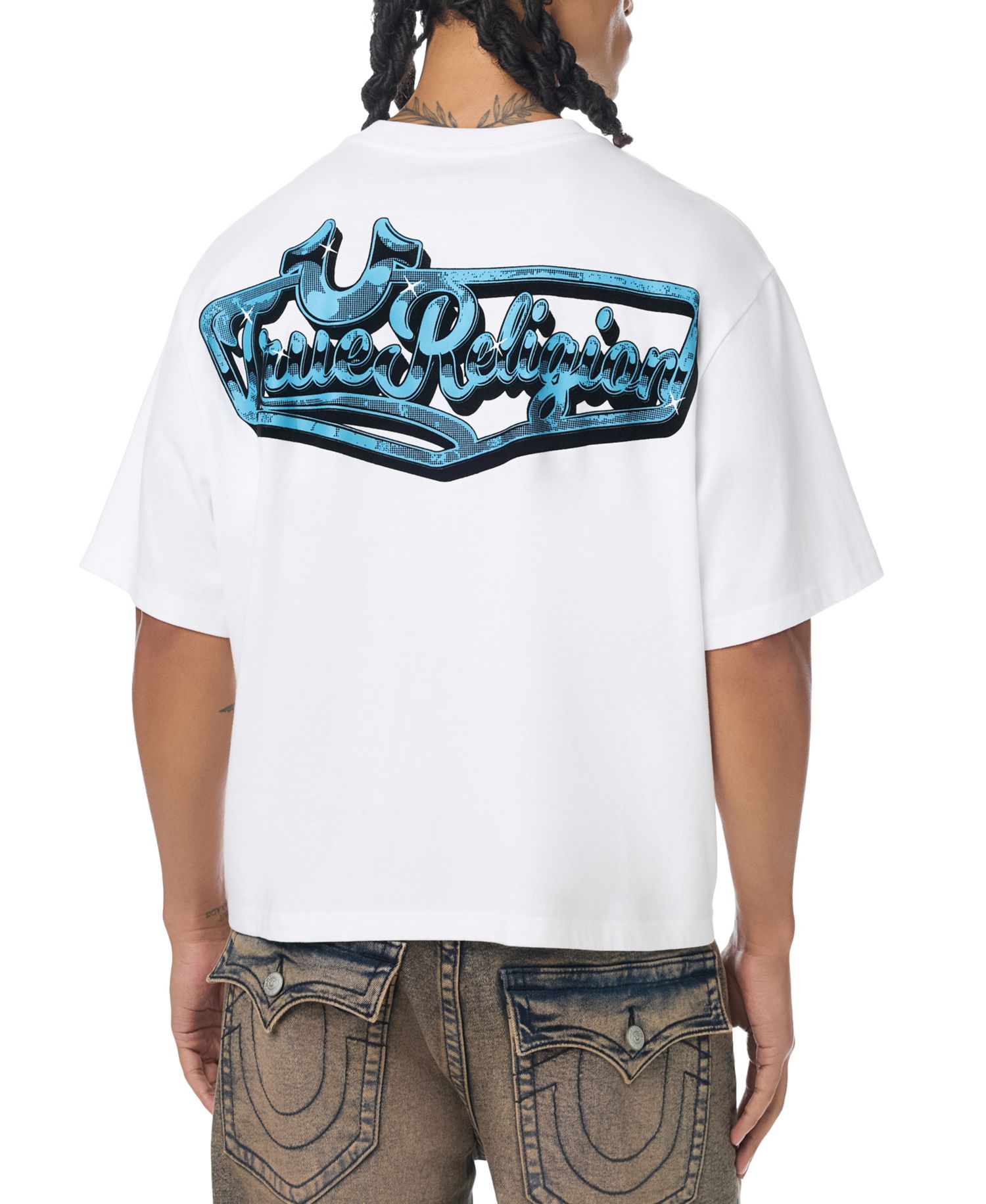 Men's Chrome Logo Boxy Heavyweight T-Shirt