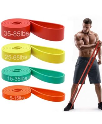 Latex Resistance Bands Set For Full Body Workout Training