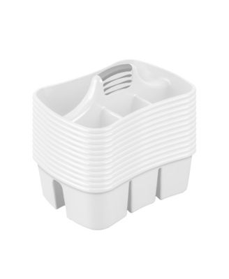 Divided Storage Ultra Caddy with 4 Compartments and Handles (12 Pack)