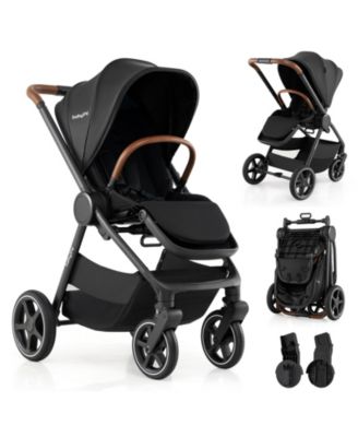 Convertible Travel Baby Stroller with MAXI-COSI Car Seat Adapters