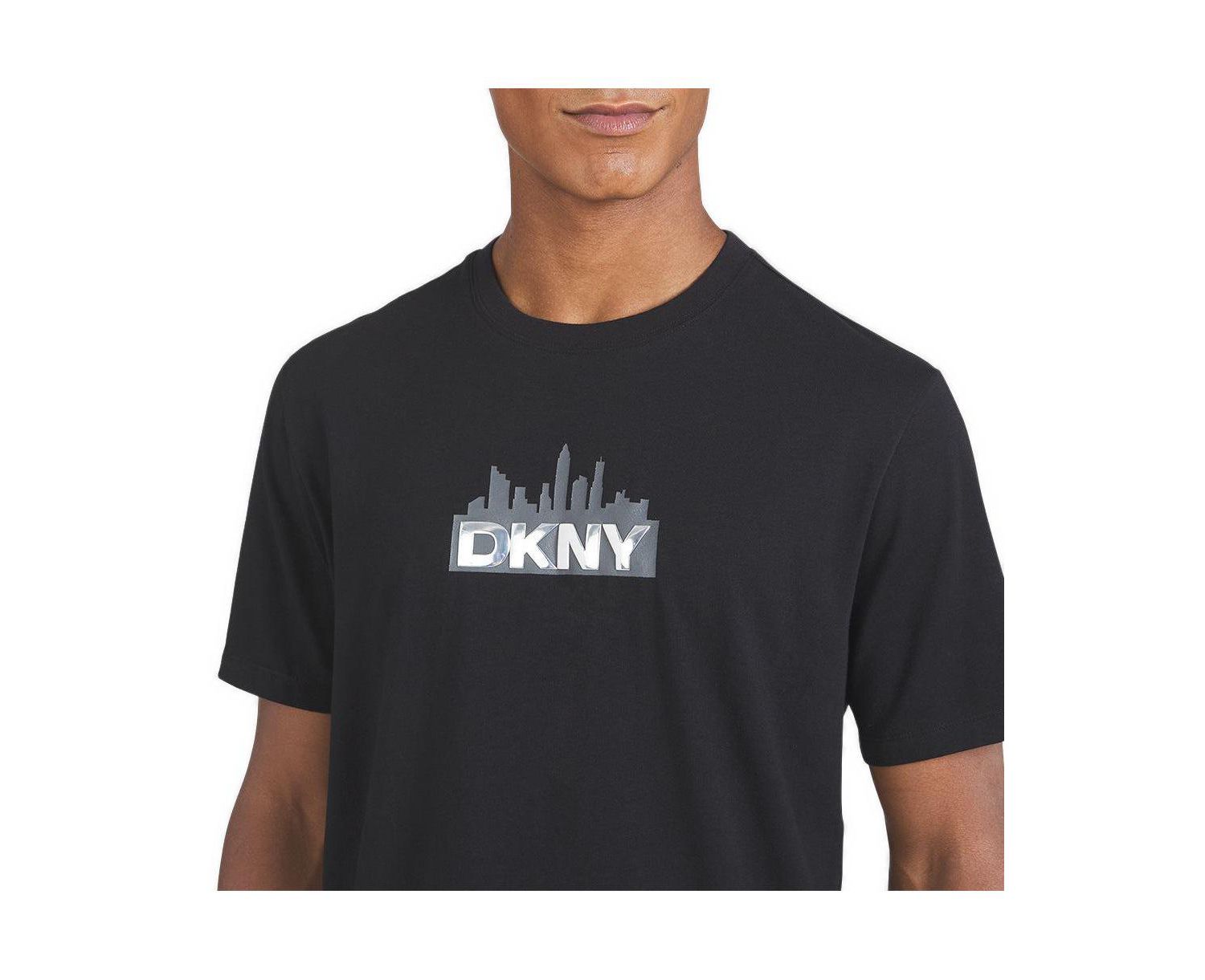 Men's Metallic Logo Classic-Fit T-Shirt