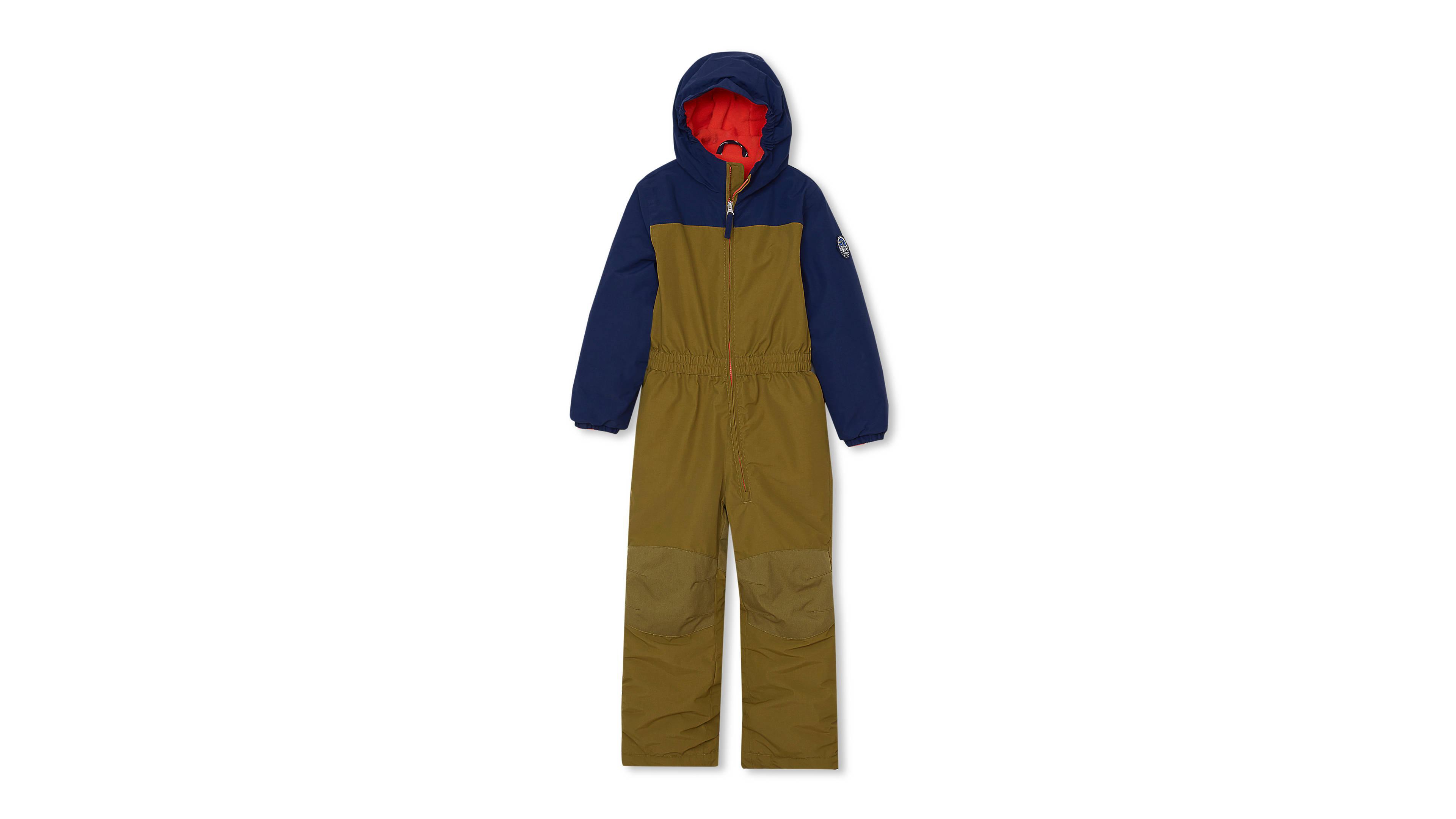 Lands' End Girls' 4-16 Squall Waterproof Windproof Insulated Iron-Knee Jumpsuit