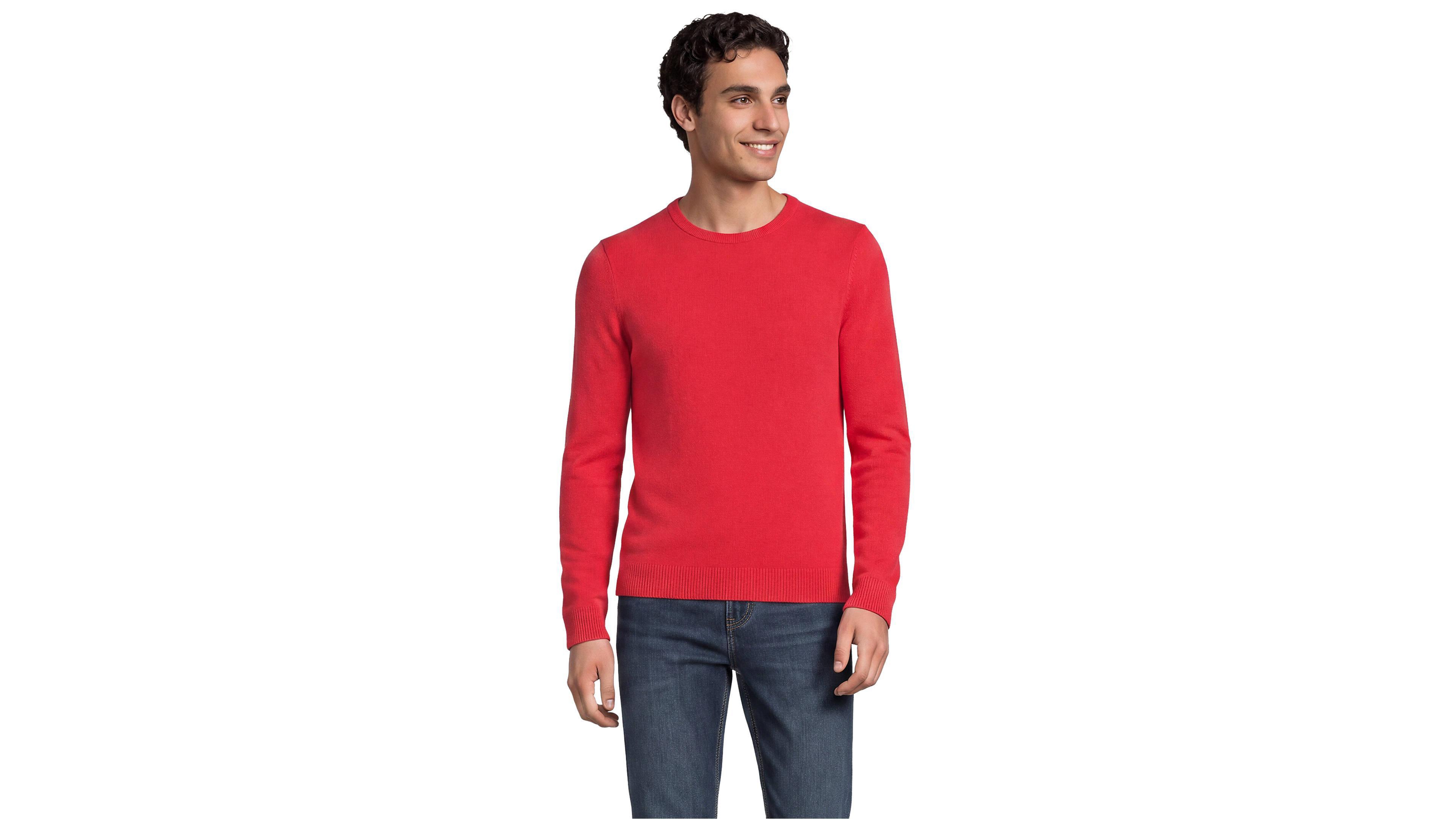 Lands' End Men's Fine Gauge Cashmere Sweater