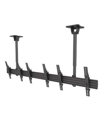 MBC311T Menu Board Ceiling Mount System with Tilting Arms for 40" - 60" TVs (3 Screens)
