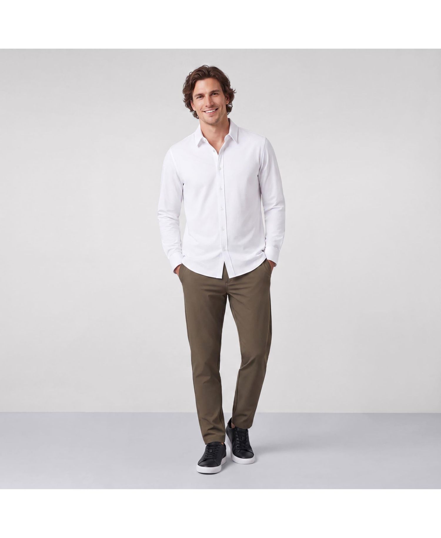 Men's Everywear Shirt - Shorter Length