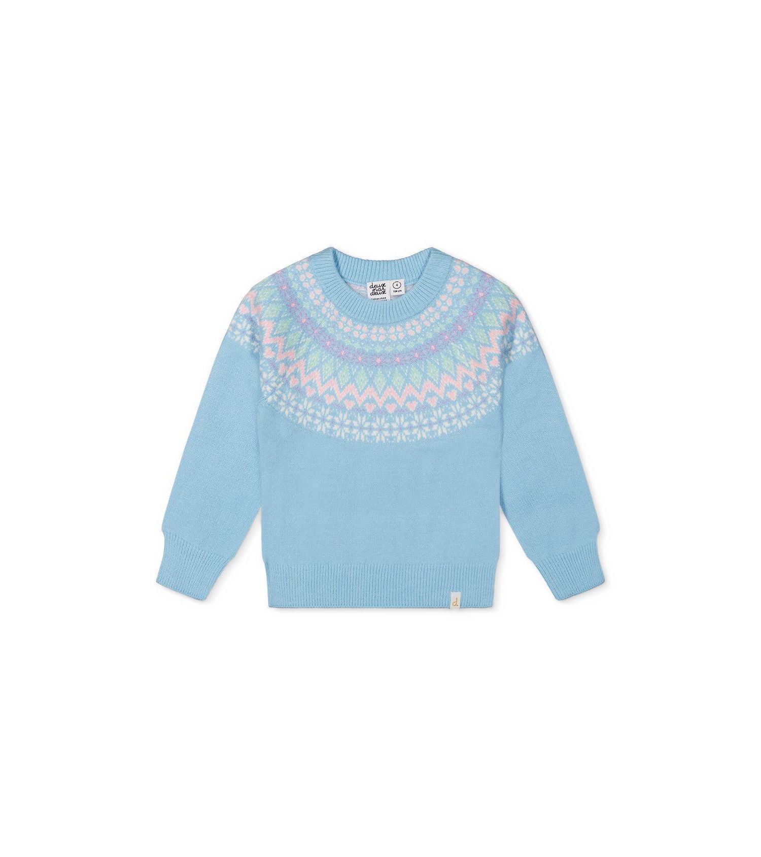 Big Girls 4-16 Apres-Ski Fair-Isle Raglan Sweater