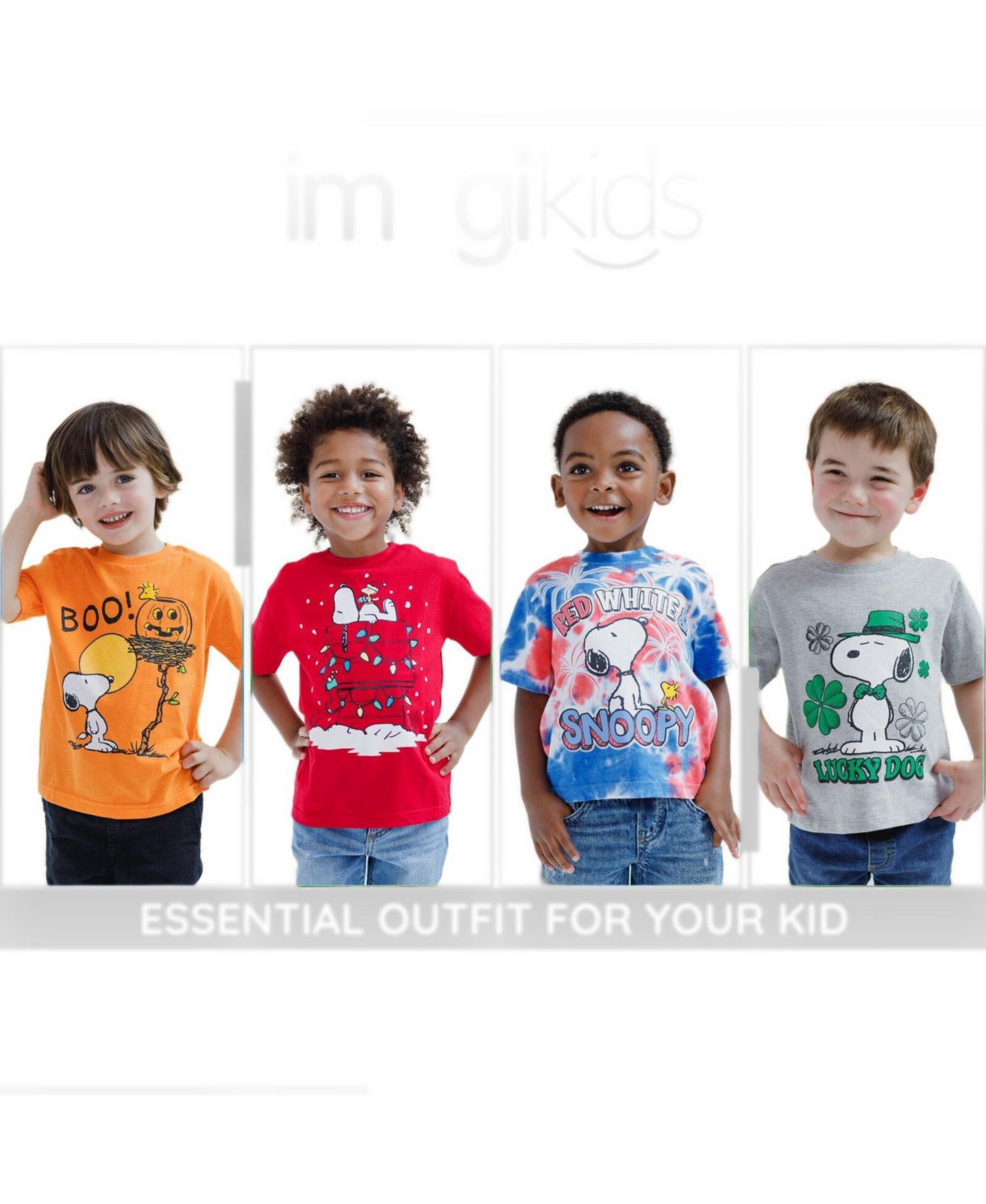 Toddler Boys (2T-5T) Holiday Short Sleeve Tee