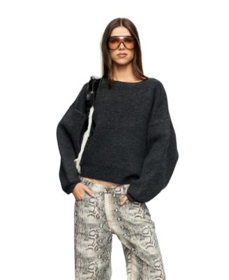 Women's Dolce Knit Crew Neck Oversized Sweater