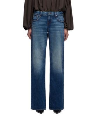 Women's Low-Rise Straight Jeans