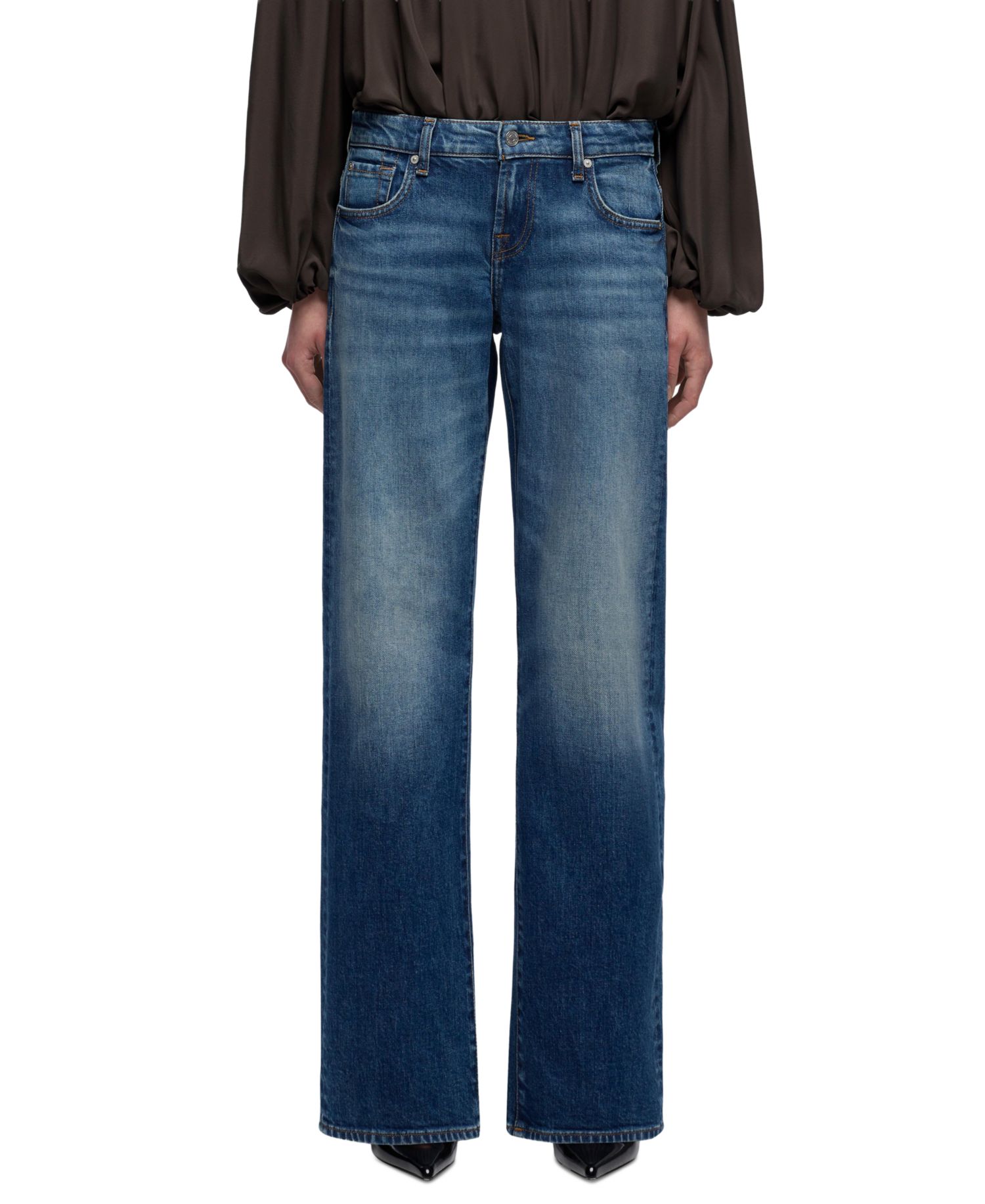 Women's Low-Rise Straight Jeans