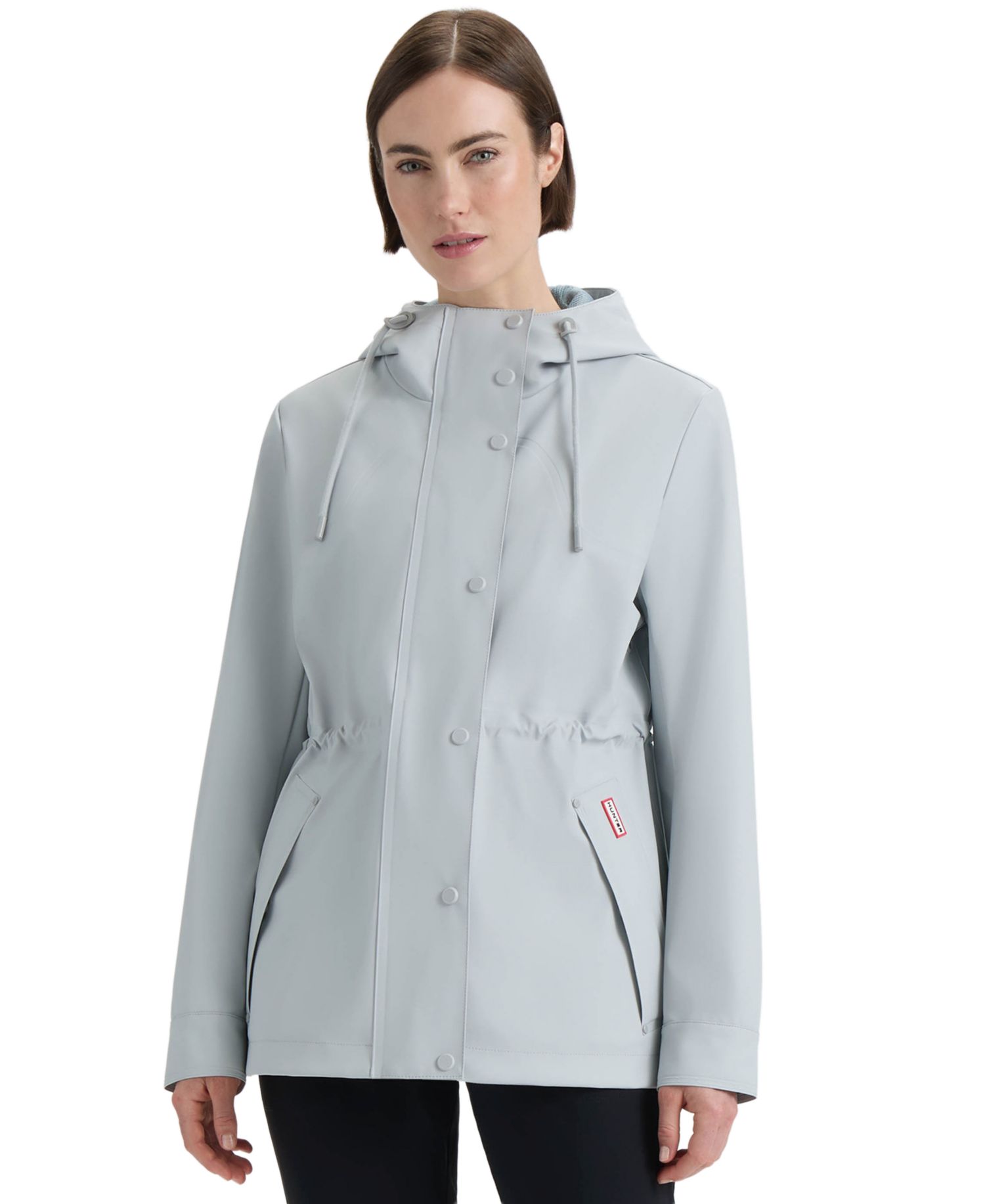 Women's Rubberized Anorak Coat