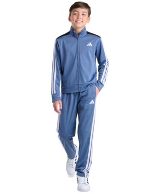 Boys' 8-20 Full-Zip Mock-Neck Straight-Leg Jacket and Pants, 2-Piece Set