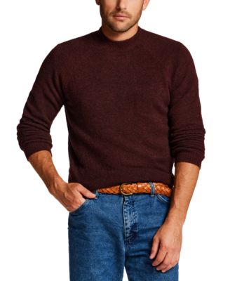 Men's Chunky-Knit Boucle Crewneck Sweater