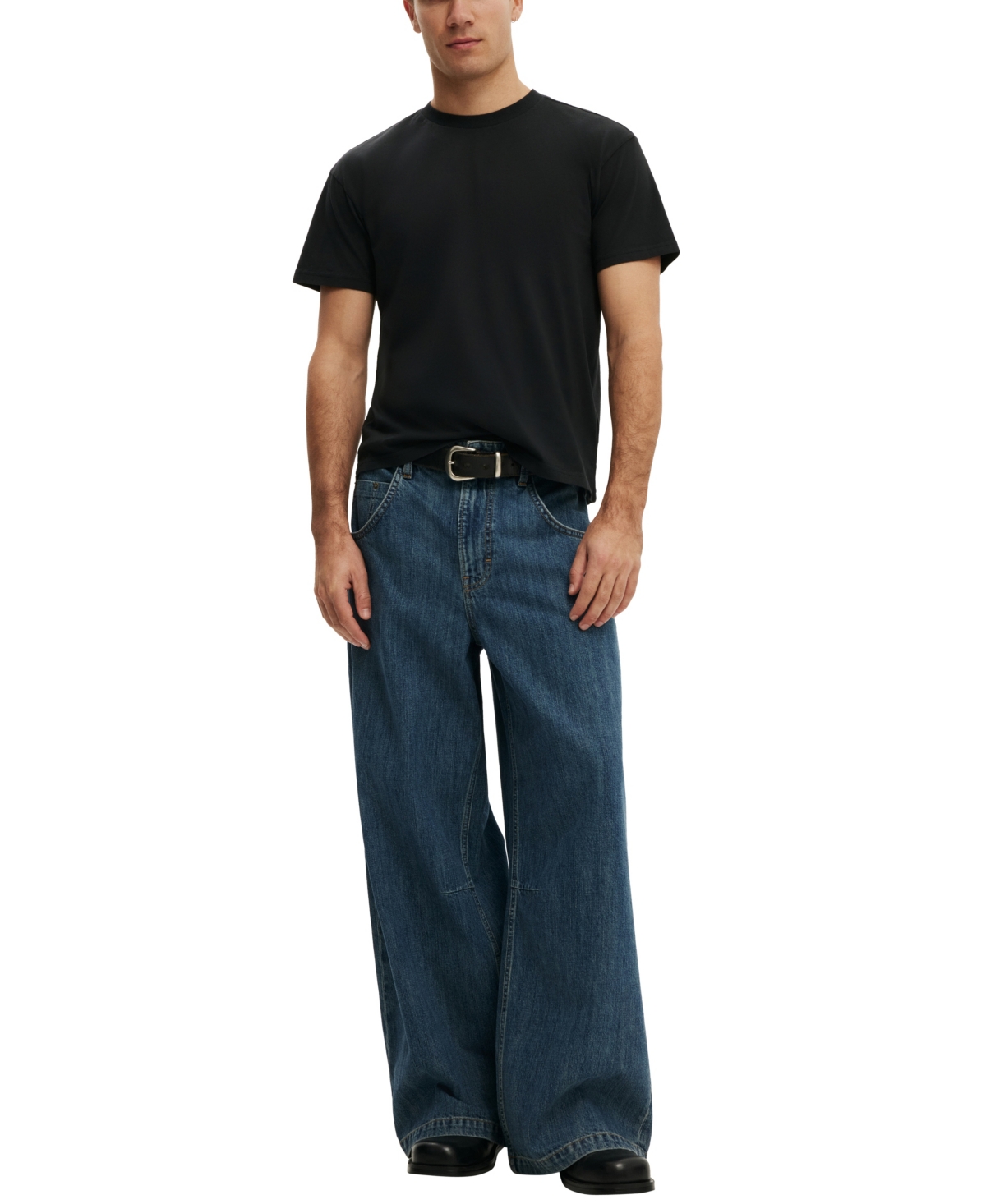 Cotton On Men's Y2K Wide-Leg Baggy Jeans