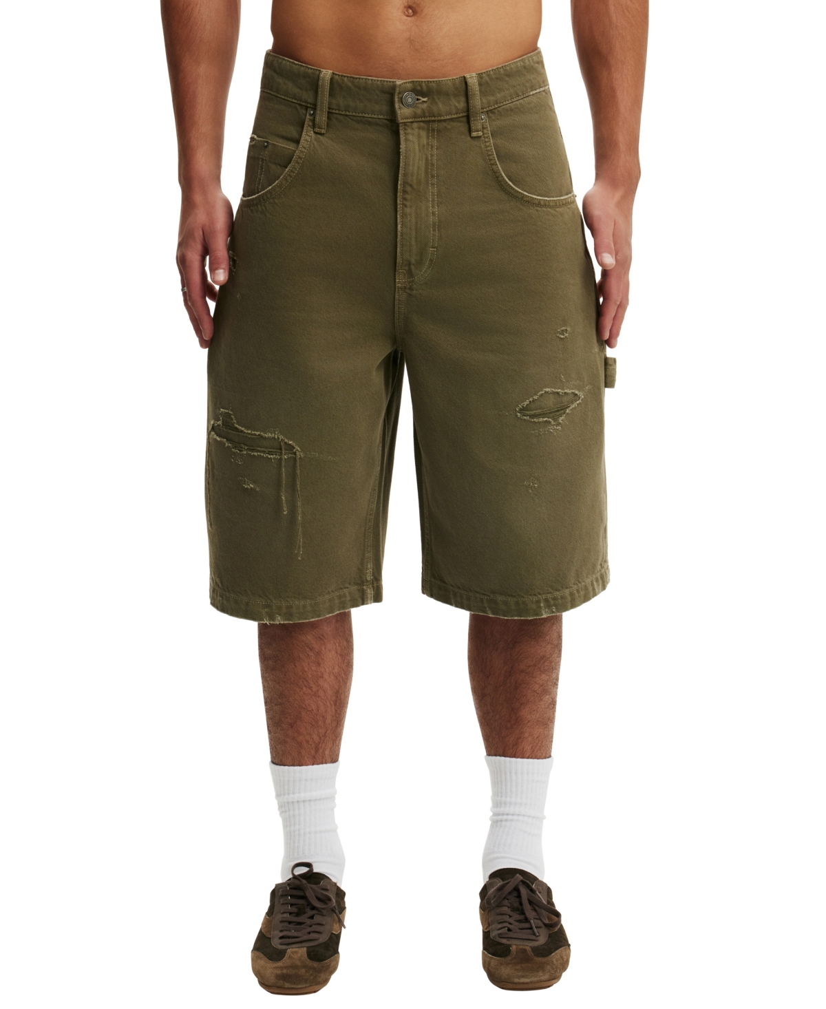 Cotton On Men's Y2K Super Baggy Jort Shorts, 13" Inseam