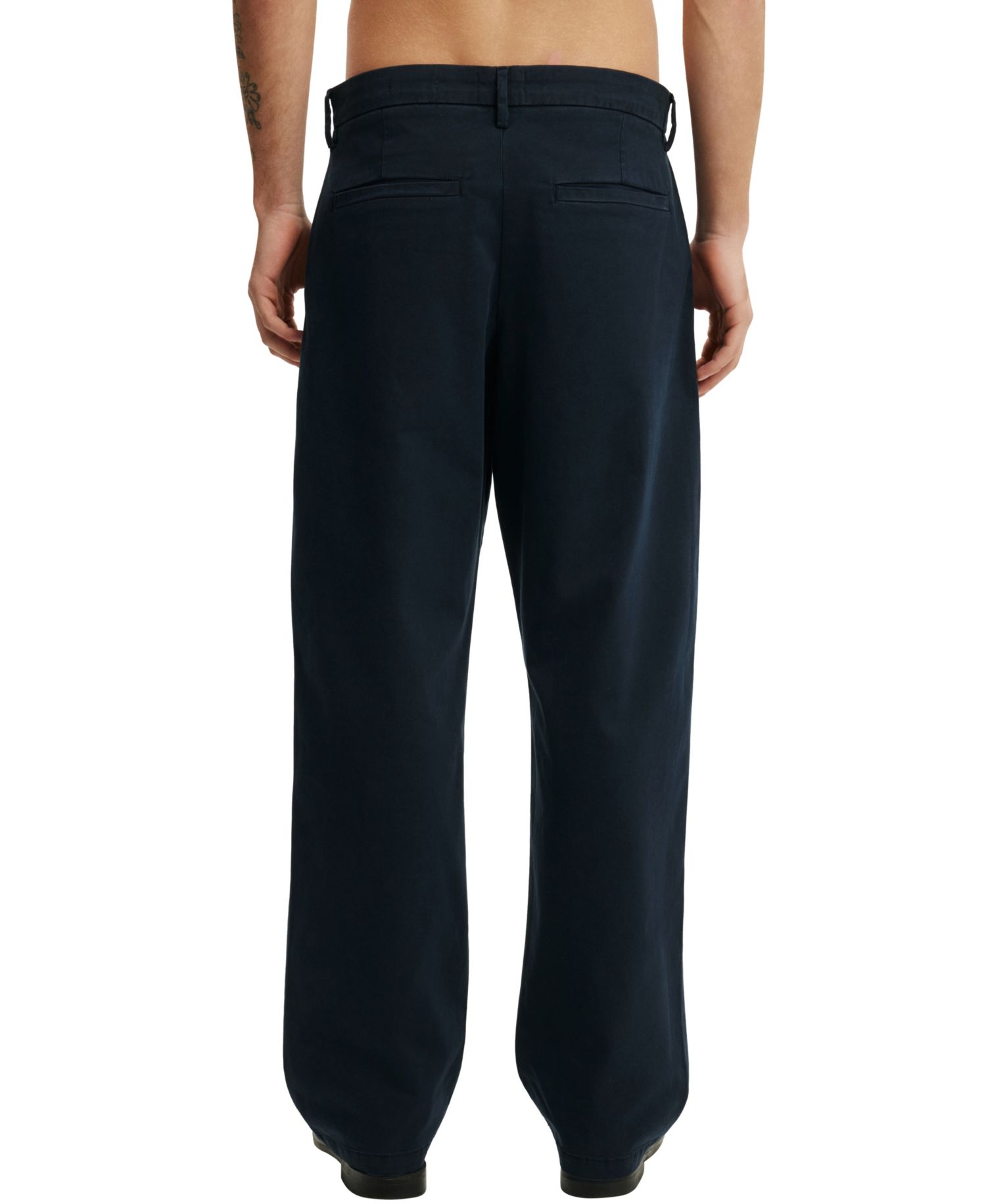 Men's Baggy Stretch Chino Pants