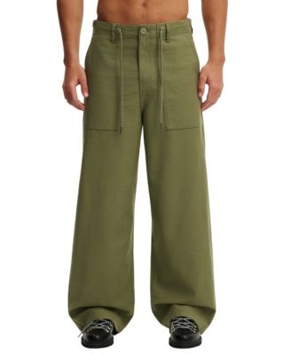 Men's Super Baggy Utility Elastic-Waist Pants