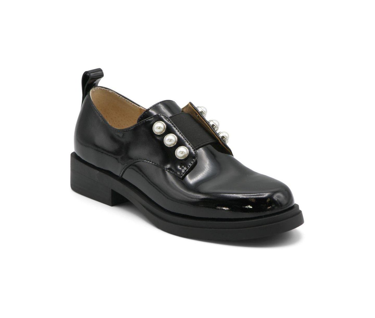 Женские туфли Charles David Gent Pearl Lug-Sole Low-Heel, цвет: Чёрный — фото 1