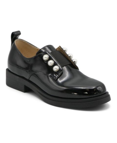 Женские туфли Charles David Gent Pearl Lug-Sole Low-Heel, цвет: Чёрный